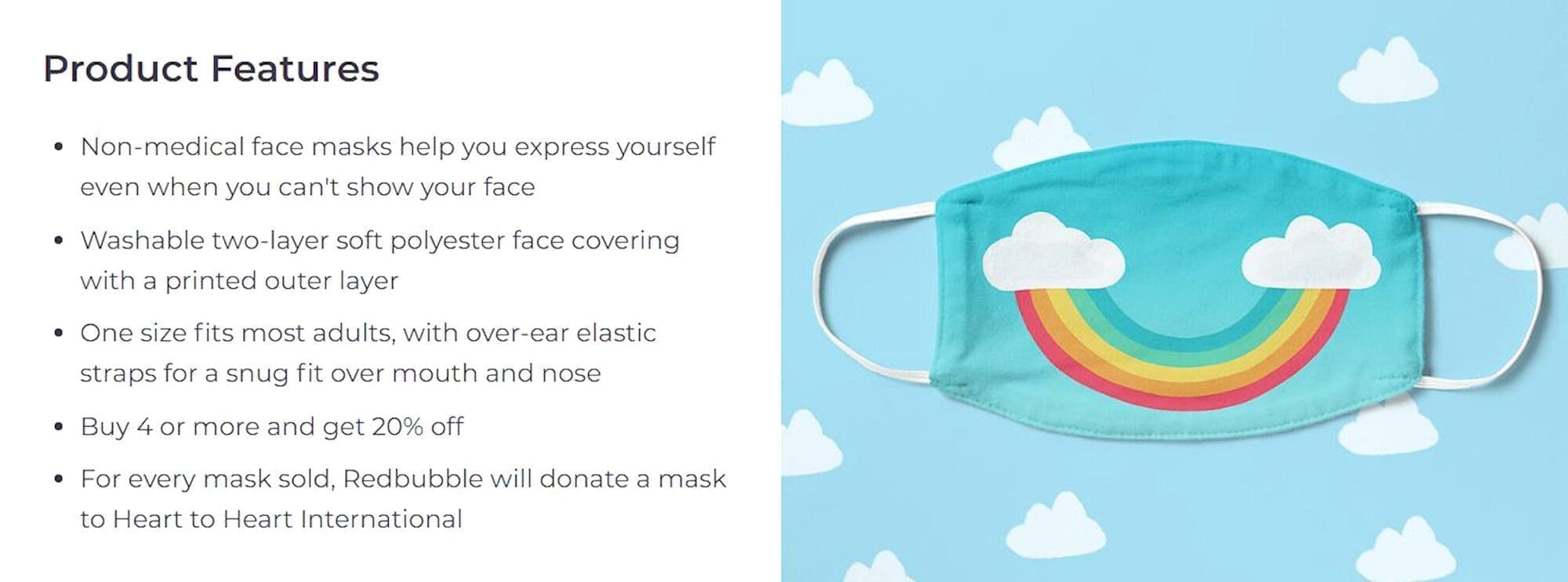 RedBubble Face Masks